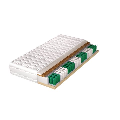 taštičkový matrac s pevným rámom HECTOR LUX 80x200
